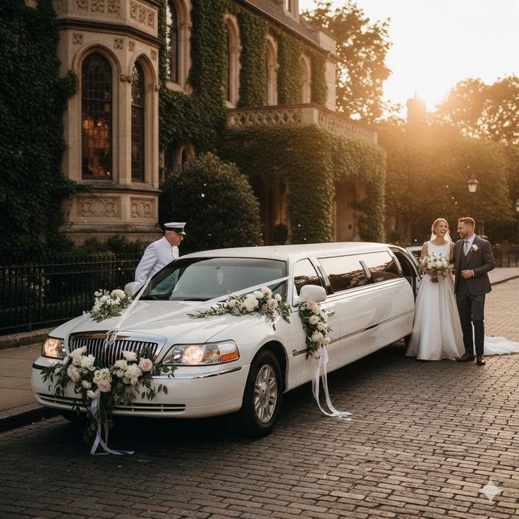 Pearson Airport wedding limo for your special day